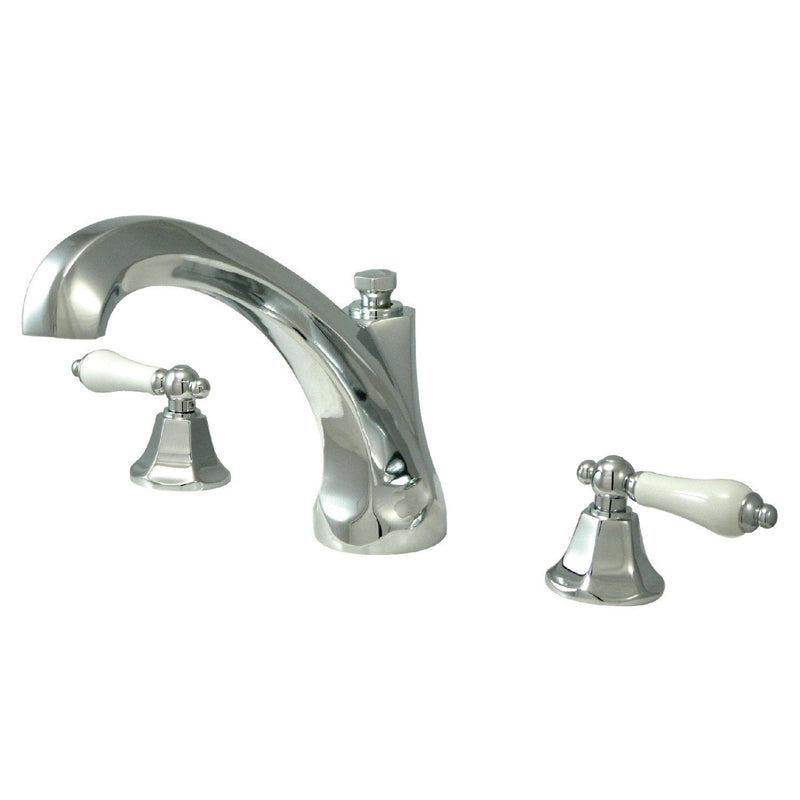 Metropolitan Two-Handle 3-Hole Deck Mount Roman Tub Faucet