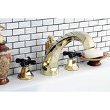 Duchess Two-Handle 3-Hole Deck Mount Roman Tub Faucet