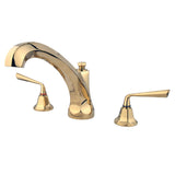 Silver Sage Two-Handle 3-Hole Deck Mount Roman Tub Faucet