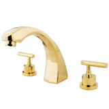 Manhattan Two-Handle 3-Hole Deck Mount Roman Tub Faucet