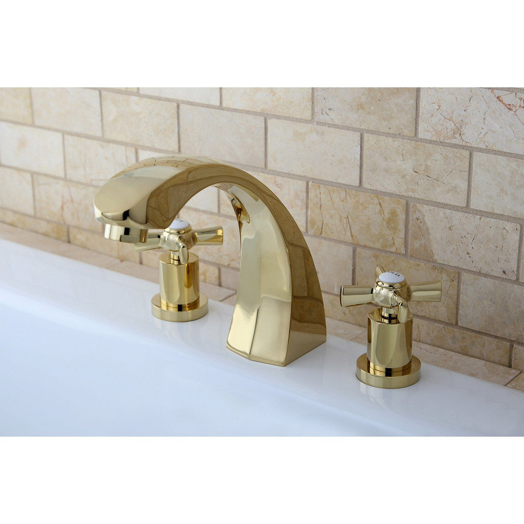 Millennium Two-Handle 3-Hole Deck Mount Roman Tub Faucet