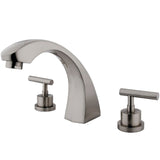 Manhattan Two-Handle 3-Hole Deck Mount Roman Tub Faucet