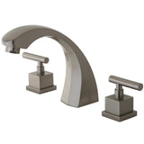 Concord Two-Handle 3-Hole Deck Mount Roman Tub Faucet