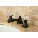 Celebrity Two-Handle 3-Hole Deck Mount Widespread Bathroom Faucet with Brass Pop-Up Drain