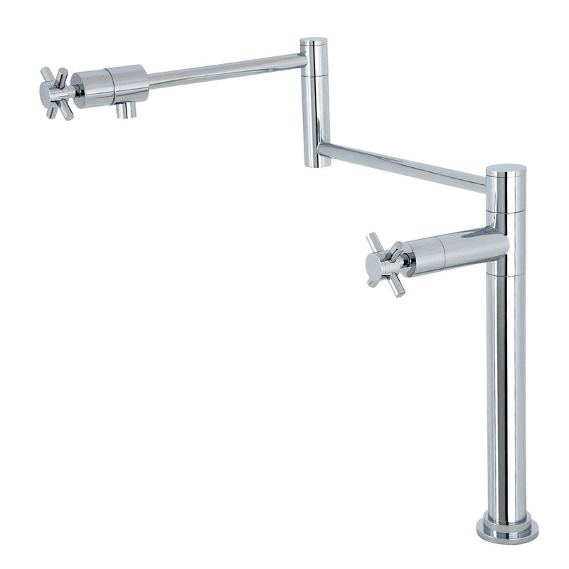 Concord Two-Handle 1-Hole Deck Mount Pot Filler Faucet