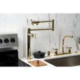 Millennium Single-Hole Deck Mount Pot Filler