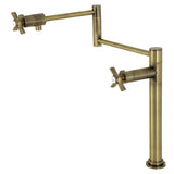 Millennium Single-Hole Deck Mount Pot Filler