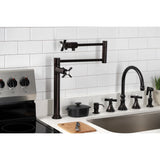 Millennium Single-Hole Deck Mount Pot Filler
