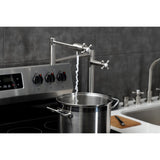 Metropolitan Single-Hole Deck Mount Pot Filler