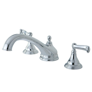 Royale Two-Handle 3-Hole Deck Mount Roman Tub Faucet