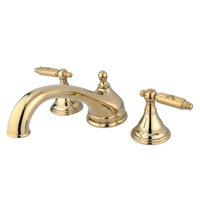 Georgian Two-Handle 3-Hole Deck Mount Roman Tub Faucet