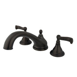 Royale Two-Handle 3-Hole Deck Mount Roman Tub Faucet