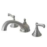 Royale Two-Handle 3-Hole Deck Mount Roman Tub Faucet