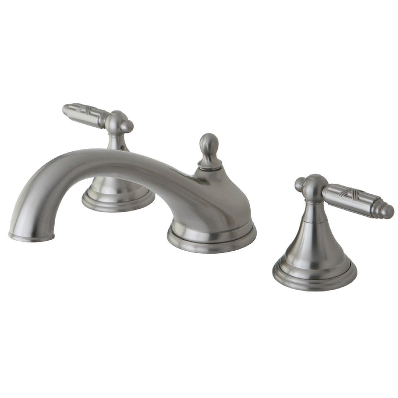 Georgian Two-Handle 3-Hole Deck Mount Roman Tub Faucet