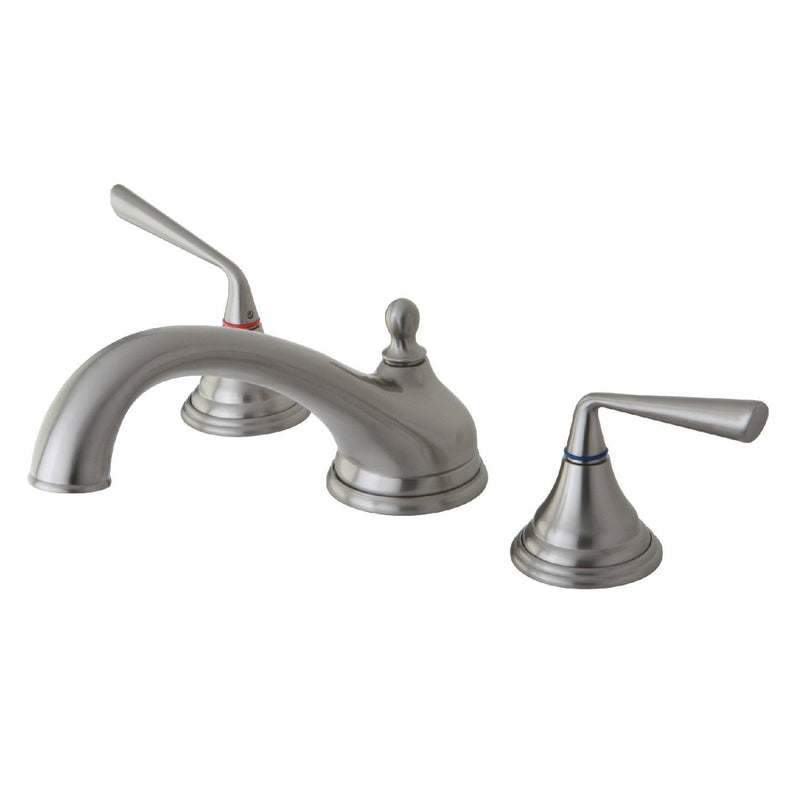 Silver Sage Two-Handle 3-Hole Deck Mount Roman Tub Faucet
