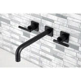 Kaiser Two-Handle 3-Hole Wall Mount Roman Tub Faucet