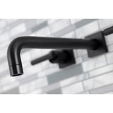 Manhattan Two-Handle 3-Hole Wall Mount Roman Tub Faucet