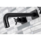 Concord Two-Handle 3-Hole Wall Mount Roman Tub Faucet