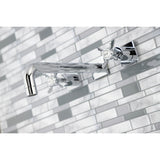 Essex Two-Handle 3-Hole Wall Mount Roman Tub Faucet