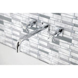 Essex Two-Handle 3-Hole Wall Mount Roman Tub Faucet