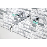 Kaiser Two-Handle 3-Hole Wall Mount Roman Tub Faucet
