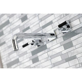 Kaiser Two-Handle 3-Hole Wall Mount Roman Tub Faucet