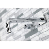 Manhattan Two-Handle 3-Hole Wall Mount Roman Tub Faucet