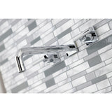 Manhattan Two-Handle 3-Hole Wall Mount Roman Tub Faucet