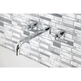 Kaiser Two-Handle 3-Hole Wall Mount Roman Tub Faucet