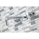 Concord Two-Handle 3-Hole Wall Mount Roman Tub Faucet