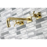 Essex Two-Handle 3-Hole Wall Mount Roman Tub Faucet