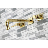 Concord Two-Handle 3-Hole Wall Mount Roman Tub Faucet