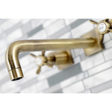 Essex Two-Handle 3-Hole Wall Mount Roman Tub Faucet