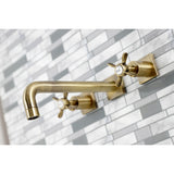 Essex Two-Handle 3-Hole Wall Mount Roman Tub Faucet