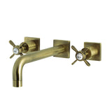 Essex Two-Handle 3-Hole Wall Mount Roman Tub Faucet