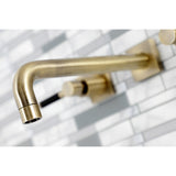 Kaiser Two-Handle 3-Hole Wall Mount Roman Tub Faucet