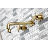 Concord Two-Handle 3-Hole Wall Mount Roman Tub Faucet