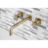 Concord Two-Handle 3-Hole Wall Mount Roman Tub Faucet