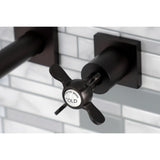 Essex Two-Handle 3-Hole Wall Mount Roman Tub Faucet