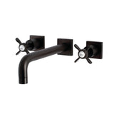 Essex Two-Handle 3-Hole Wall Mount Roman Tub Faucet