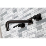 Kaiser Two-Handle 3-Hole Wall Mount Roman Tub Faucet
