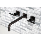 Kaiser Two-Handle 3-Hole Wall Mount Roman Tub Faucet