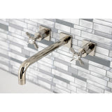 Essex Two-Handle 3-Hole Wall Mount Roman Tub Faucet