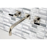 Kaiser Two-Handle 3-Hole Wall Mount Roman Tub Faucet