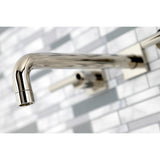 Manhattan Two-Handle 3-Hole Wall Mount Roman Tub Faucet