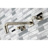Kaiser Two-Handle 3-Hole Wall Mount Roman Tub Faucet