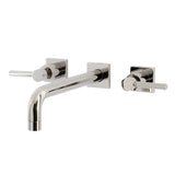 Concord Two-Handle 3-Hole Wall Mount Roman Tub Faucet