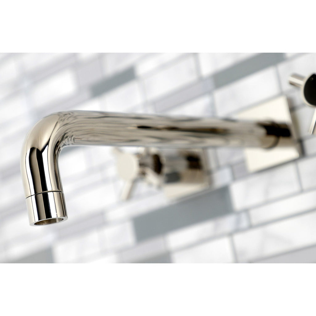 Concord Two-Handle 3-Hole Wall Mount Roman Tub Faucet