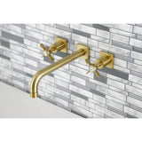 Essex Two-Handle 3-Hole Wall Mount Roman Tub Faucet