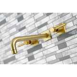 Concord Two-Handle 3-Hole Wall Mount Roman Tub Faucet